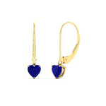 Load image into Gallery viewer, heart-shape-2-carat-solitaire-sapphire-lever-back-earrings-in-yellow-gold-FDEAR11236HTGSABL-2.00CT-NL-YG.jpg
