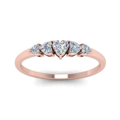 heart-shape-5-stone-diamond-ring-in-rose-gold-FD8898-NL-RG
