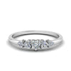 Load image into Gallery viewer, heart-shape-5-stone-diamond-ring-in-white-gold-FD8898-NL-WG