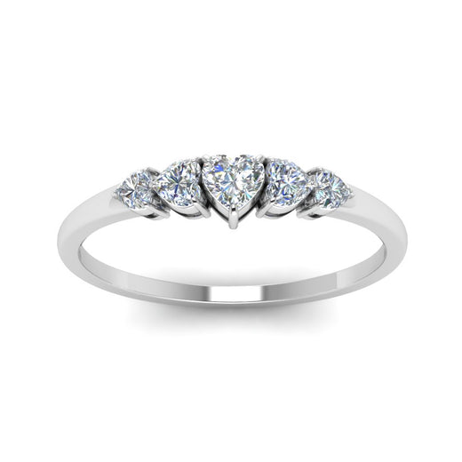 heart-shape-5-stone-diamond-ring-in-white-gold-FD8898-NL-WG