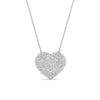 Load image into Gallery viewer, Heart Cluster Diamond Pendant