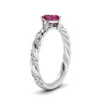 Load image into Gallery viewer, heart-shape-twisted-pink-sapphire-engagement-ring-in-white-gold-FD9127HTRGPS-NL-WG-GS.jpg
