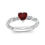 Load image into Gallery viewer, heart-shape-twisted-ruby-engagement-ring-in-white-gold-FD9127HTRGRD-NL-WG-GS.jpg
