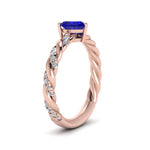 Load image into Gallery viewer, heart-shape-twisted-sapphire-engagement-ring-in-rose-gold-FD9127HTRGBS-NL-RG-GS.jpg

