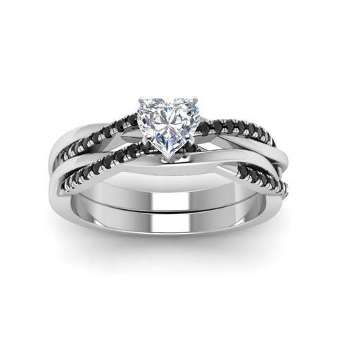 heart-shaped-Infinity-twist-matching-bridal-set-with-black-diamond-in-950-Platinum-FD8253HTGBLACK-NL-WG