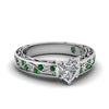 Load image into Gallery viewer, heart-shaped-antique-filigree-diamond-ring-with-emerald-in-950-platinum-FDENS3543HTRGEMGR-NL-WG_1c0dfd4a-fe20-41ab-8e9d-a28e22206ff7
