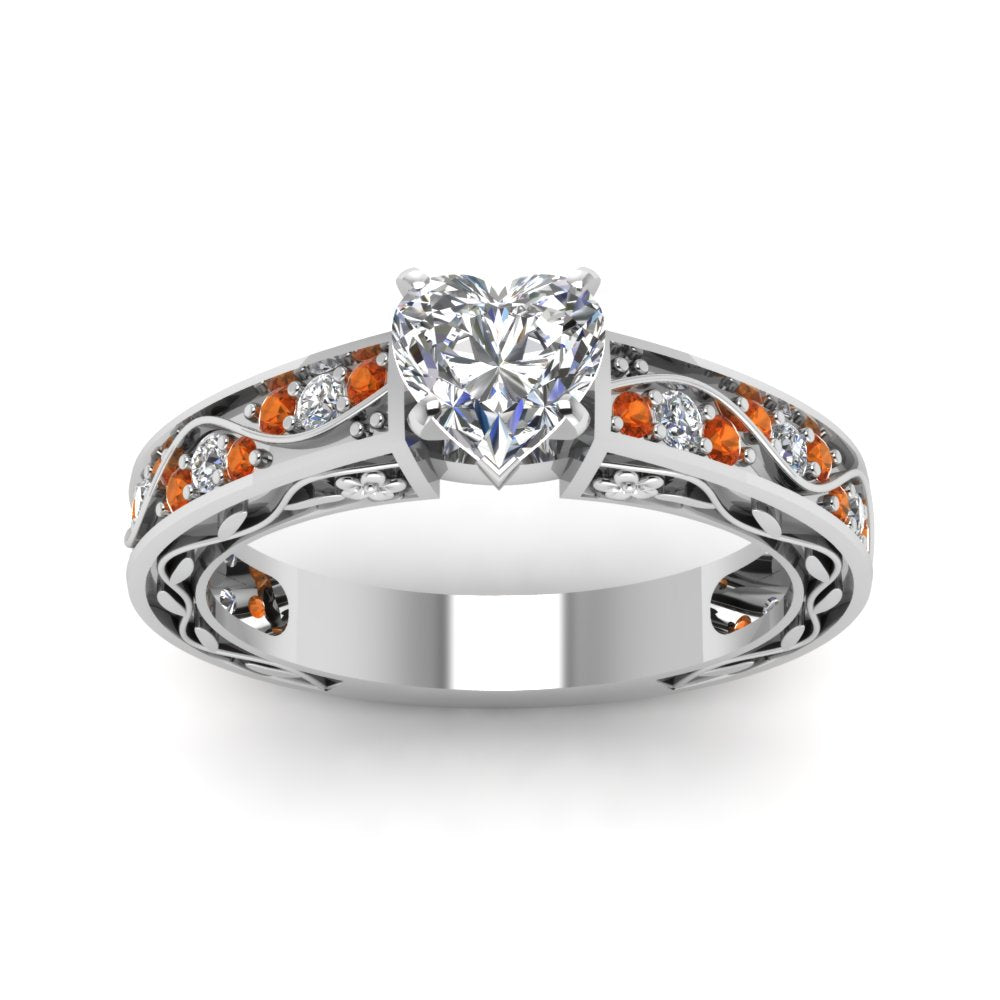 heart-shaped-antique-filigree-diamond-ring-with-orange-sapphire-in-950-platinum-FDENS3543HTRGSAORANGLE5-NL-WG