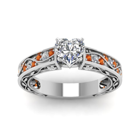heart-shaped-antique-filigree-diamond-ring-with-orange-sapphire-in-950-platinum-FDENS3543HTRGSAORANGLE5-NL-WG