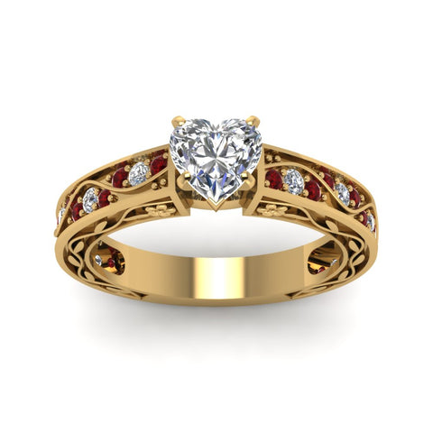 heart-shaped-antique-filigree-diamond-ring-with-ruby-in-14K-yellow-gold-FDENS3543HTRGRUDRANGLE5-NL-YG