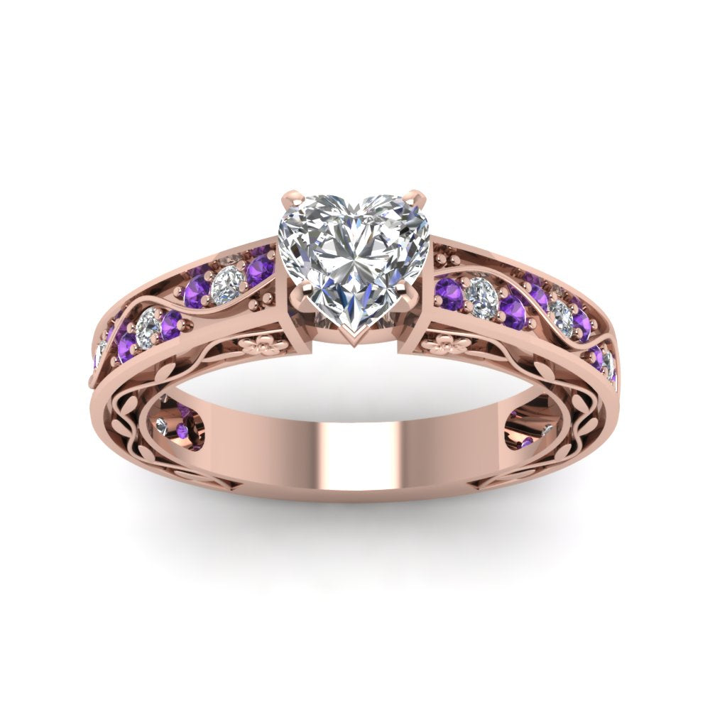 heart-shaped-antique-filigree-diamond-ring-with-violac-topaz-in-14K-rose-gold-FDENS3543HTRGVITOANGLE5-NL-RG_fe2e5237-9d55-4f10-bd52-894d8da213db