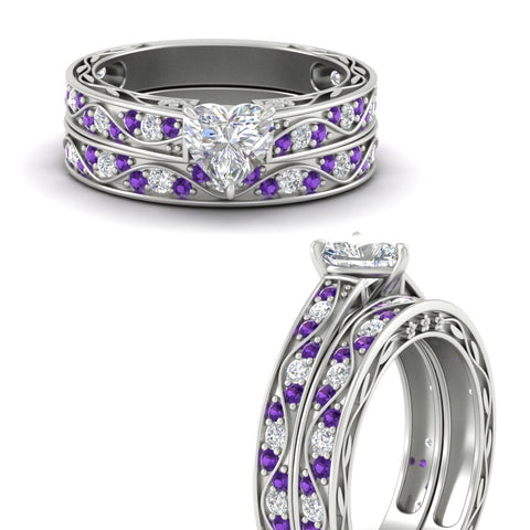 heart-shaped-antique-filigree-purple-topaz-bridal-ring-set-in-white-gold-fdens3543htgvitoangle3-nl-wg.jpg