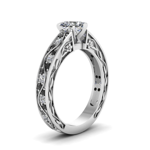 heart-shaped-antique-filigree-ring-with-black-diamond-in-14K-white-gold-FDENS3543HTRGBLACKANGLE2-NL-WG