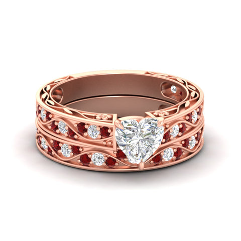 heart-shaped-antique-filigree-ruby-bridal-ring-set-in-rose-gold-fdens3543htgrudrsleep-nl-rg.jpg