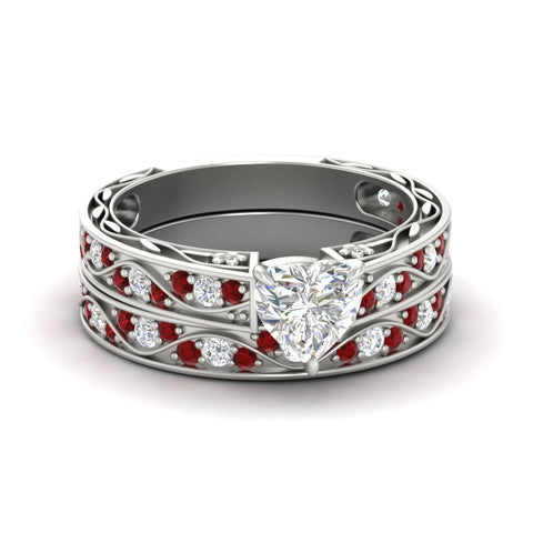 heart-shaped-antique-filigree-ruby-bridal-ring-set-in-white-gold-fdens3543htgrudrsleep-nl-wg.jpg