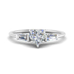Load image into Gallery viewer, heart-shaped-bar-baguette-3-stone-diamond-engagement-ring-in-FDENS100HTR-NL-WG
