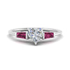 Load image into Gallery viewer, heart-shaped-bar-baguette-3-stone-pink-sapphire-engagement-ring-in-white-gold-FDENS100HTRGSADRPI-NL-WG