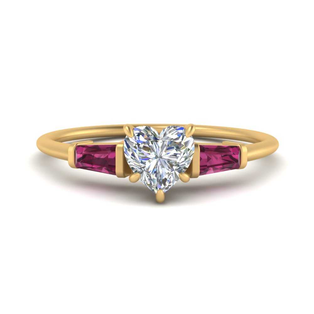 heart-shaped-bar-baguette-3-stone-pink-sapphire-engagement-ring-in-FDENS100HTRGSADRPI-NL-YG