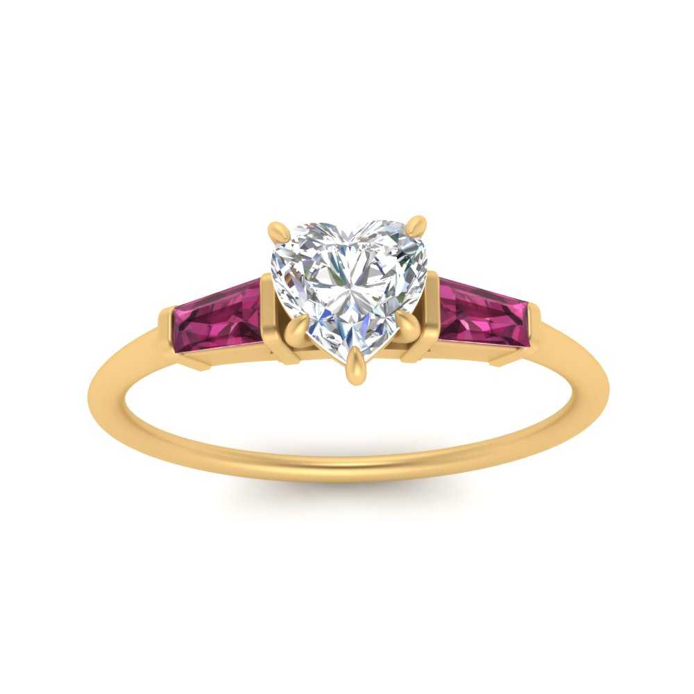 heart-shaped-bar-baguette-3-stone-pink-sapphire-engagement-ring-in-FDENS100HTRGSADRPI-NL-YG