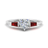 Load image into Gallery viewer, heart-shaped-bar-baguette-3-stone-ruby-engagement-ring-in-white-gold-FDENS100HTRGRUDR-NL-WG