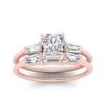 Load image into Gallery viewer, heart-shaped-bar-set-diamond-ring-with-matching-3-baguette-wedding-band-in-FDENS100HT-NL-RG
