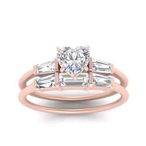 heart-shaped-bar-set-diamond-ring-with-matching-3-baguette-wedding-band-in-rose-gold-FDENS100HTANGLE5-NL-RG