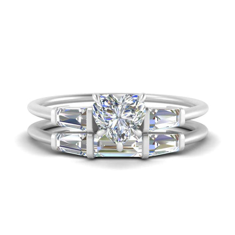 heart-shaped-bar-set-diamond-ring-with-matching-3-baguette-wedding-band-in-white-gold-FDENS100HT-NL-WG