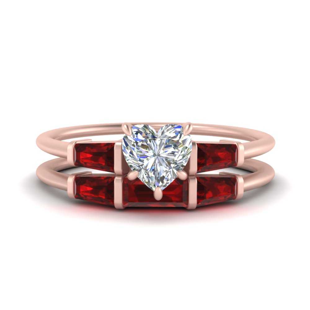 heart-shaped-bar-set-ruby-ring-with-matching-3-baguette-wedding-band-in-FDENS100HTGRUDR-NL-RG