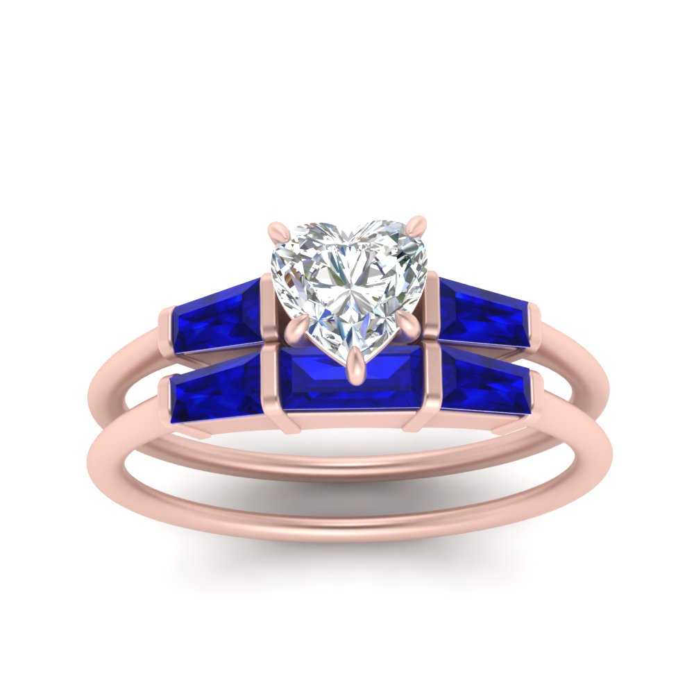 heart-shaped-bar-set-sapphire-ring-with-matching-3-baguette-wedding-band-in-FDENS100HTGSABL-NL-RG