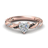 Load image into Gallery viewer, heart-shaped-black-diamond-twisted-vine-engagement-ring-in-rose-gold-FD9127HTRGBLACK-NL-RG