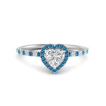Load image into Gallery viewer, heart-shaped-blue-topaz-halo-petite-engagement-ring-in-white-gold-FD8523HTRGICBLTOANGLE3-NL-WG
