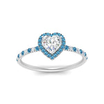 Load image into Gallery viewer, heart-shaped-blue-topaz-halo-petite-engagement-ring-in-white-gold-FD8523HTRGICBLTOANGLE3-NL-WG
