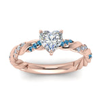 Load image into Gallery viewer, heart-shaped-blue-topaz-twisted-vine-engagement-ring-in-rose-gold-FD9127HTRGICBLTOANGLE5-NL-RG
