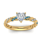 Load image into Gallery viewer, heart-shaped-blue-topaz-twisted-vine-engagement-ring-in-yellow-gold-FD9127HTRGICBLTOANGLE5-NL-YG
