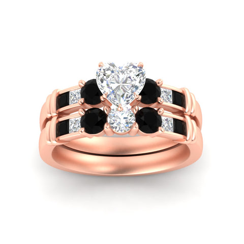 heart-shaped-bridal-ring-set-with-black-diamond-princess-channel-accents-in-rose-gold-fdens286htgblackangle5-nl-rg.jpg