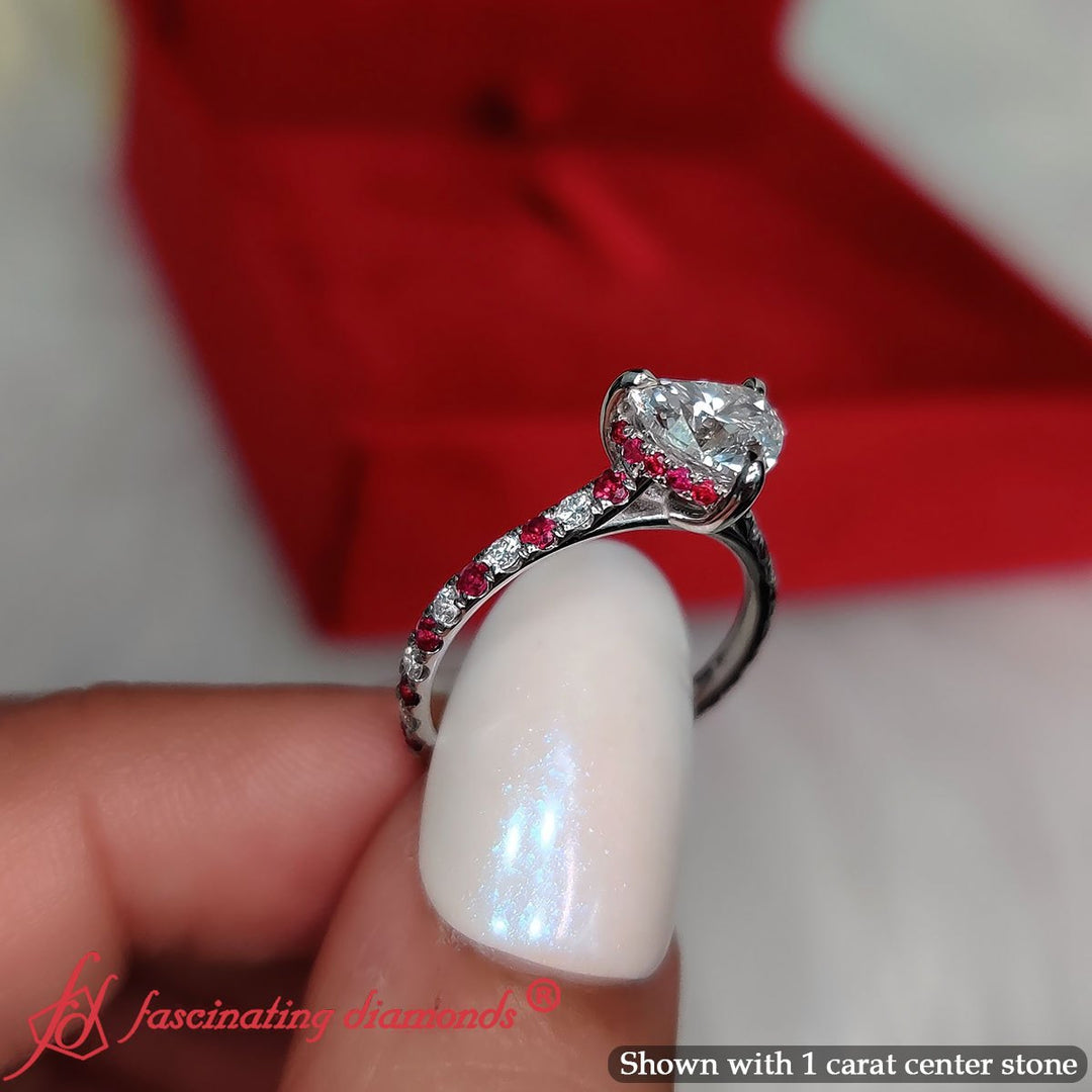 heart-shaped-cathedral-hidden-halo-lab-diamond-ring-with-ruby-in-platinum-fd9788r