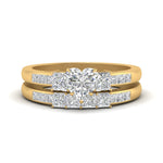 Load image into Gallery viewer, heart-shaped-channel-three-stone-diamond-engagement-ring-in-yellow-gold-FDENS205HT-NL-YG.jpg
