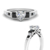 Load image into Gallery viewer, heart-shaped-channel-three-stone-diamond-engagement-ring-with-black-diamond-in-white-gold-FDENS205HTRGBLACK-NL-WG.jpg