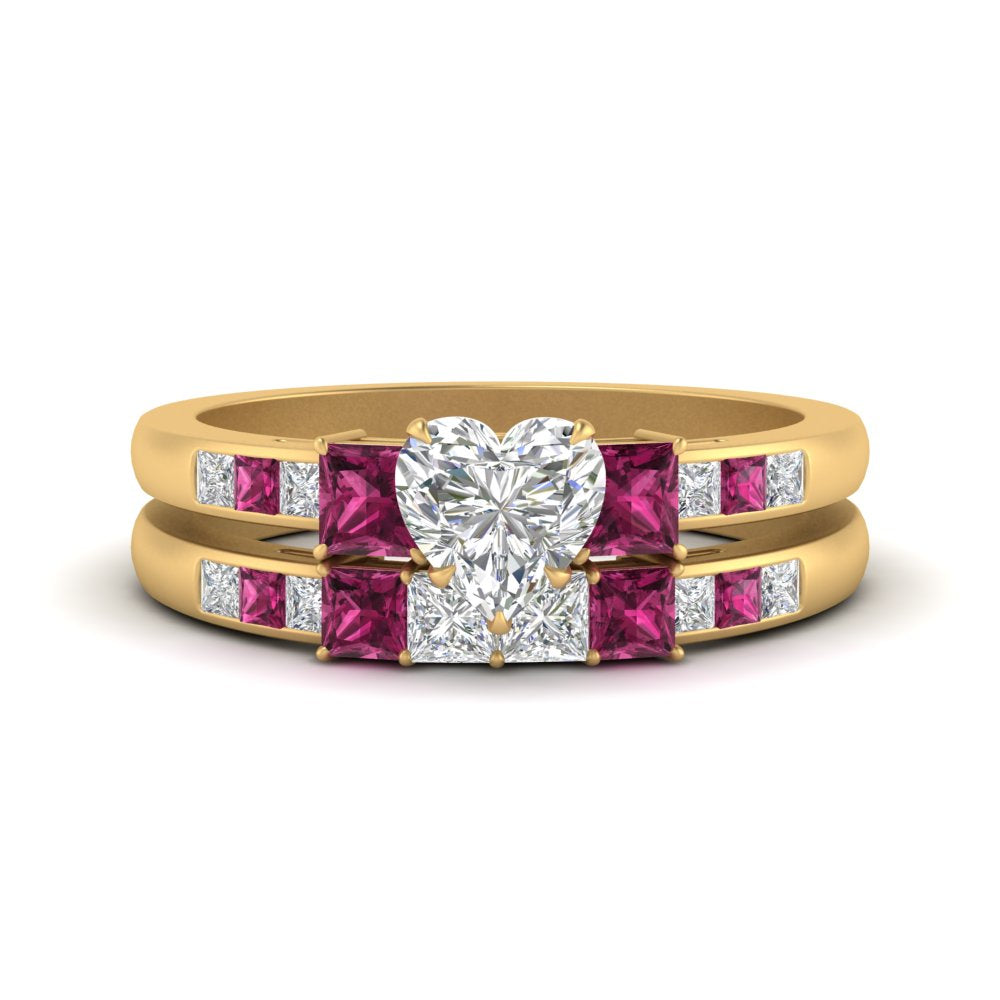 heart-shaped-channel-three-stone-diamond-engagement-ring-with-pink-sapphire-in-yellow-gold-FDENS205HTGSADRPI-NL-YG.jpg