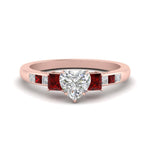 Load image into Gallery viewer, heart-shaped-channel-three-stone-diamond-engagement-ring-with-ruby-in-rose-gold-FDENS205HTRGRUDR-NL-RG.jpg
