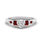 Load image into Gallery viewer, heart-shaped-channel-three-stone-diamond-engagement-ring-with-ruby-in-white-gold-FDENS205HTRGRUDR-NL-WG.jpg
