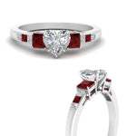 Load image into Gallery viewer, heart-shaped-channel-three-stone-diamond-engagement-ring-with-ruby-in-white-gold-FDENS205HTRGRUDR-NL-WG.jpg

