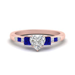 Load image into Gallery viewer, heart-shaped-channel-three-stone-diamond-engagement-ring-with-sapphire-in-rose-gold-FDENS205HTRGSABL-NL-RG.jpg
