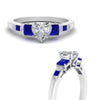 Load image into Gallery viewer, heart-shaped-channel-three-stone-diamond-engagement-ring-with-sapphire-in-white-gold-FDENS205HTRGSABL-NL-WG.jpg