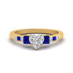 Load image into Gallery viewer, heart-shaped-channel-three-stone-diamond-engagement-ring-with-sapphire-in-yellow-gold-FDENS205HTRGSABL-NL-YG.jpg
