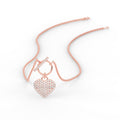 Thumbnail 9 - heart-shaped-cluster-diamond-pendant-in-rose-gold-FDPD11388-NL-RG