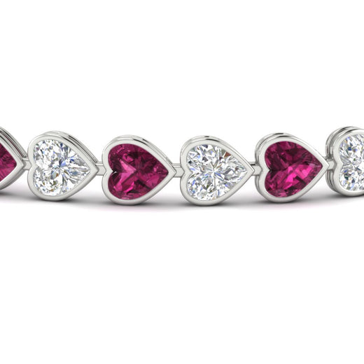 heart-shaped-diamond-bezel-tennis-bracelet-10-40-carat-with-pink-sapphire-in-white-gold-fdbrc10581htgsadrpiangle2-10-40-ct-nl-wg