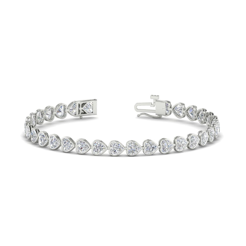 heart-shaped-diamond-bezel-tennis-bracelet-7-75-carat-in-white-gold-fdbrc10581htangle2-7-75-ct-nl-wg