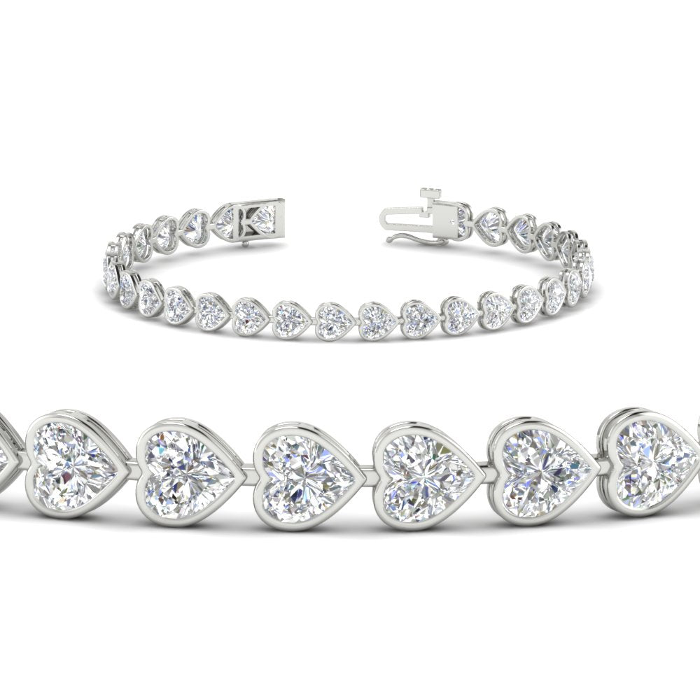 heart-shaped-diamond-bezel-tennis-bracelet-7-75-carat-in-white-gold-fdbrc10581htangle2-7-75-ct-nl-wg