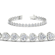 heart-shaped-diamond-bezel-tennis-bracelet-7-75-carat-in-white-gold-fdbrc10581htangle2-7-75-ct-nl-wg