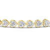 Load image into Gallery viewer, heart-shaped-diamond-bezel-tennis-bracelet-7-75-carat-in-yellow-gold-fdbrc10581htangle2-7-75-ct-nl-yg